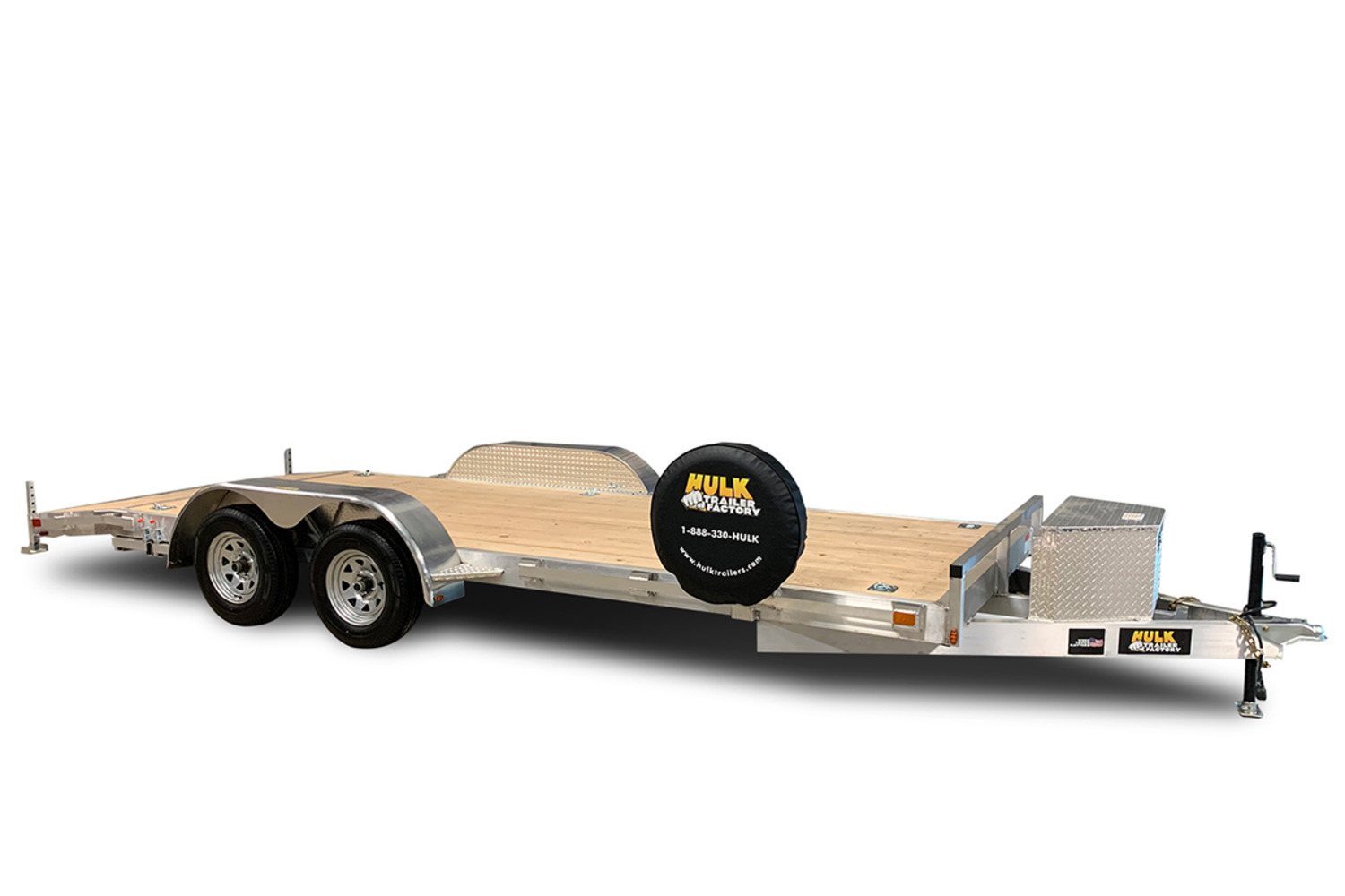 Hulk Silver Bullet 7,000# GVWR Aluminum Car Hauler