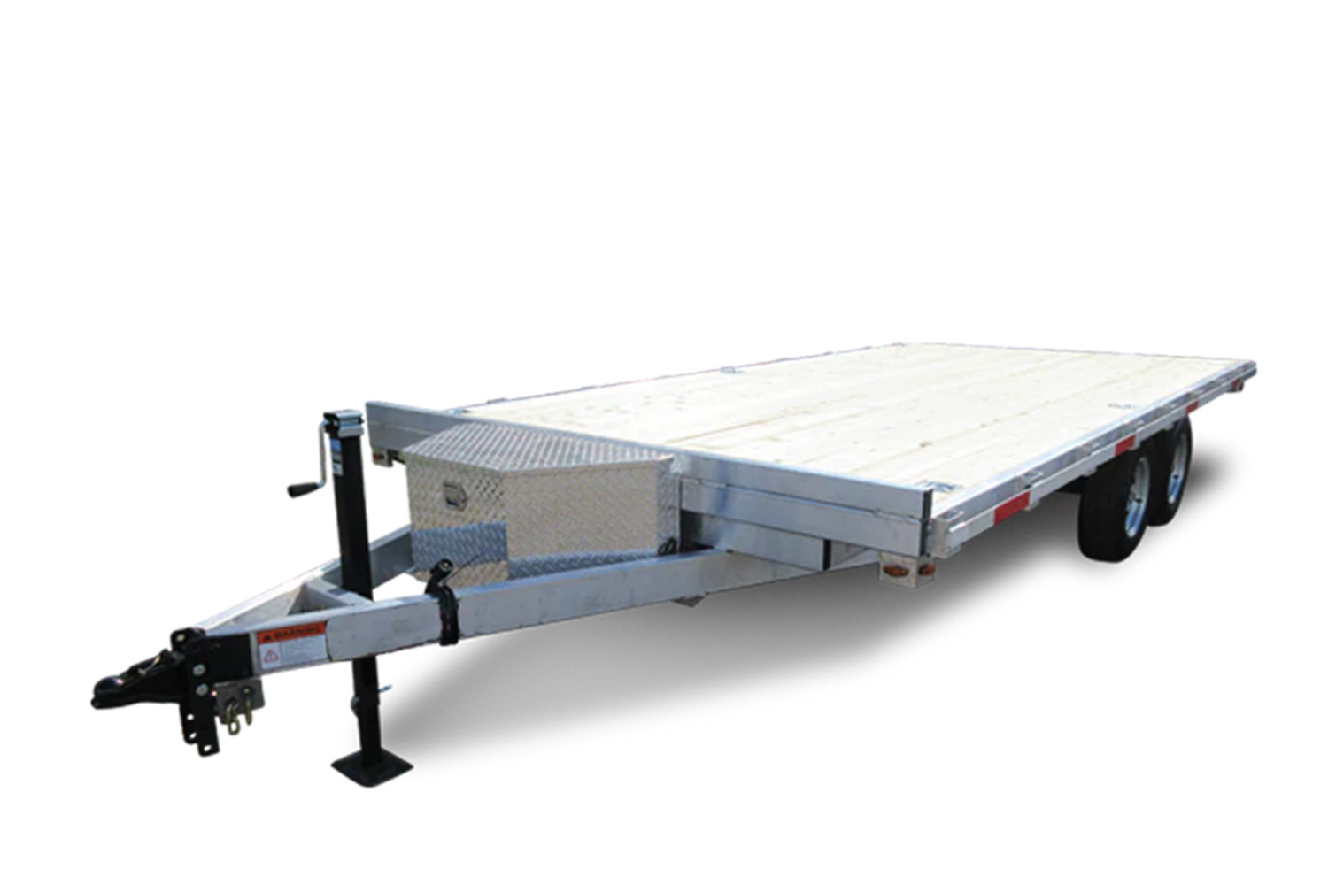 Hulk Silver Bullet 7,000# GVWR Aluminum Sportsman Deckover Float Trailer