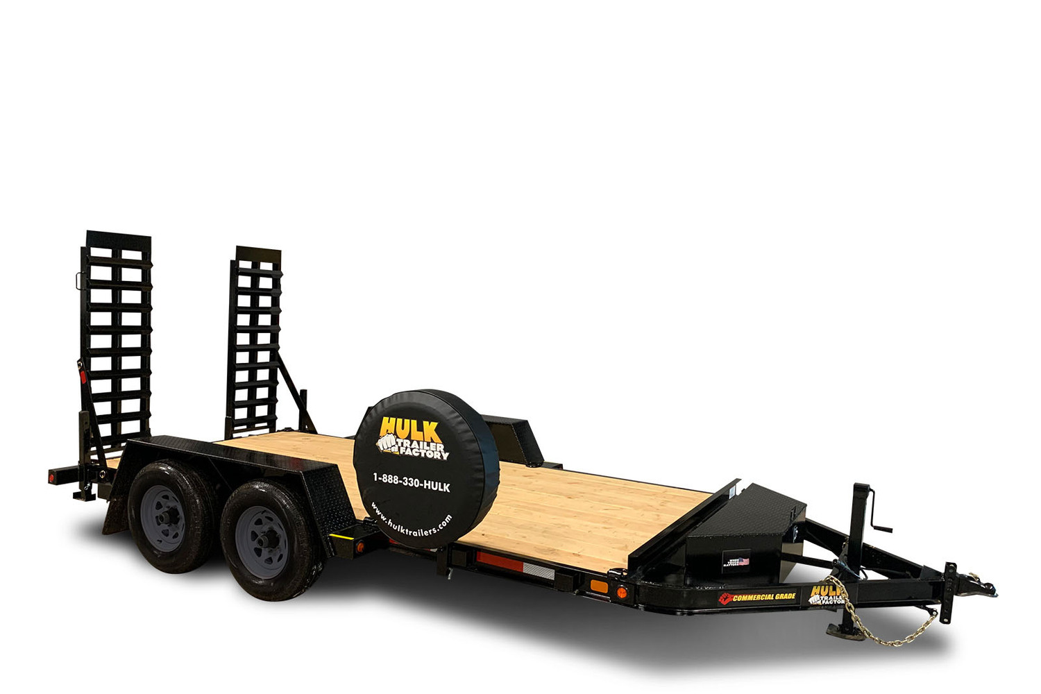 Hulk 9,990# GVWR Lowbed Equipment Float Trailer