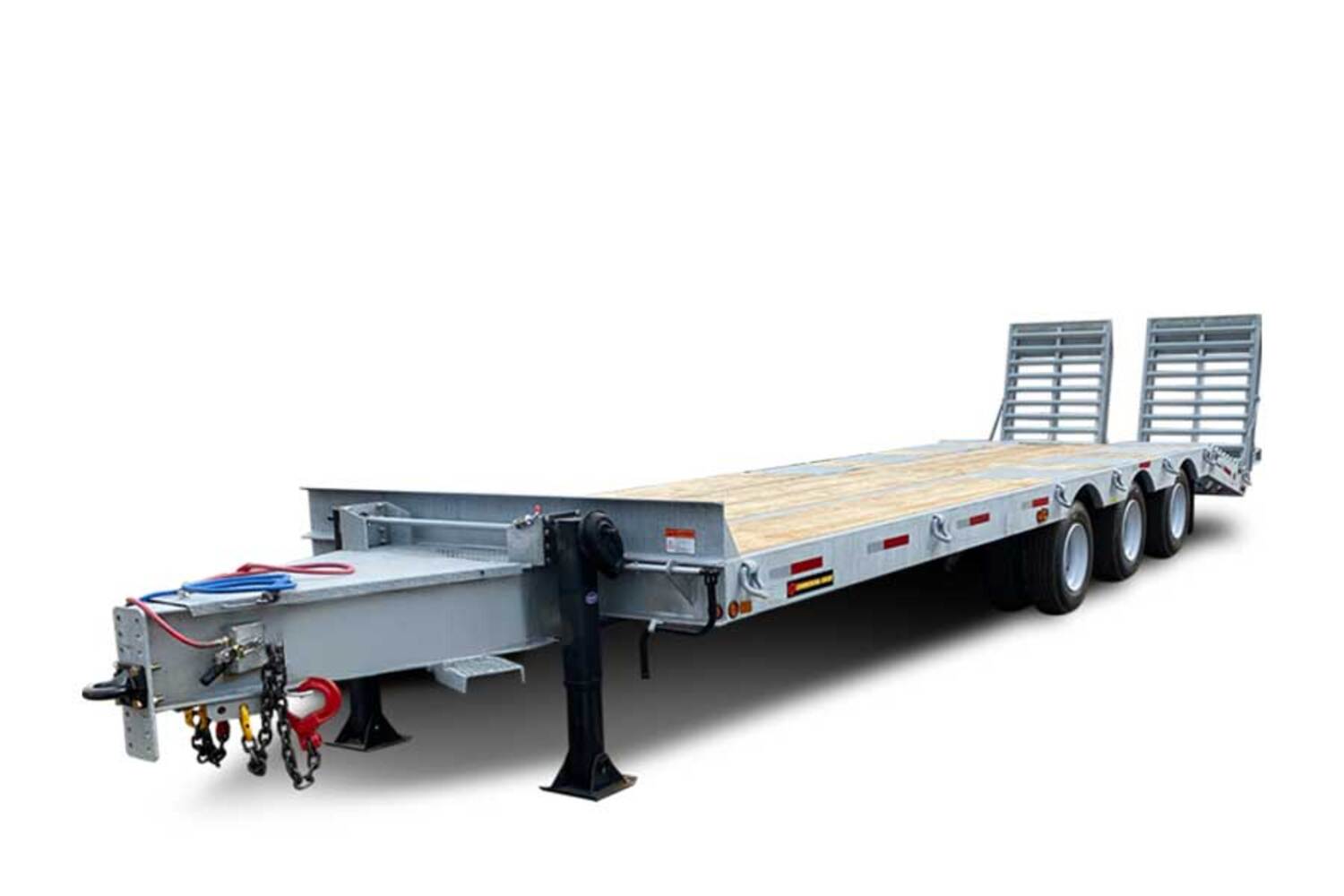 Galvanized Hulk 60,000# GVWR Air Brake Tag-along Float Trailer