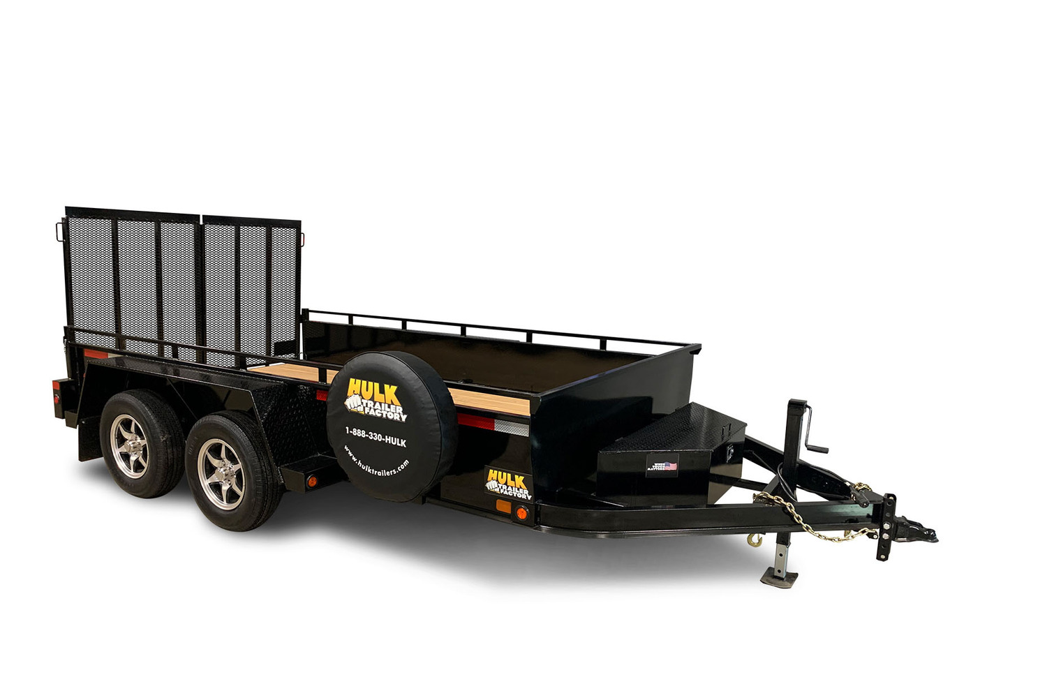 Hulk 7,000# GVWR Deluxe Landscape Trailer