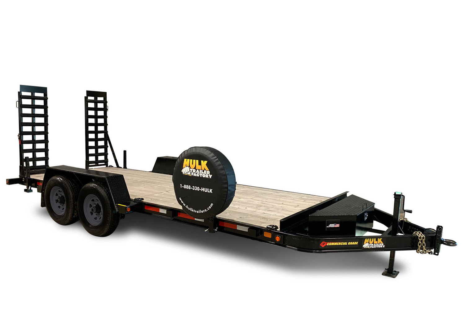 Hulk 14,000# GVWR Lowbed Equipment Float Trailer
